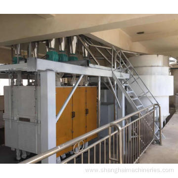 Buckwheat flour processing line